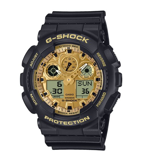 Armbanduhr G-Shock Herr GA-100GGB-1A9ER - GA-100GGB-1A9ER